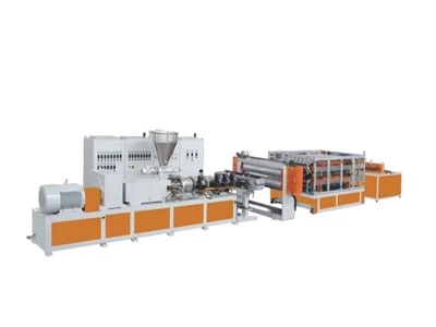 Extrusielijn van PVC en Asa dakpannen