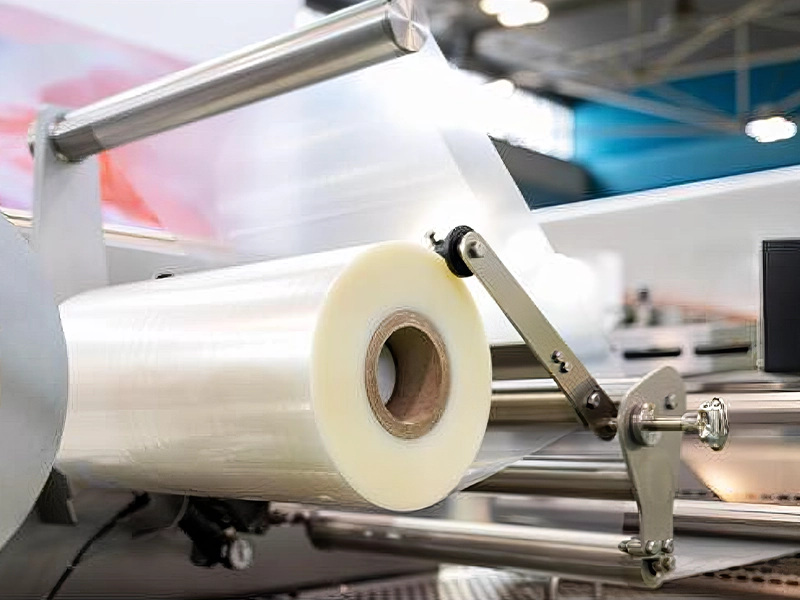 Extrusieblaasgieten van polyethyleenfilm